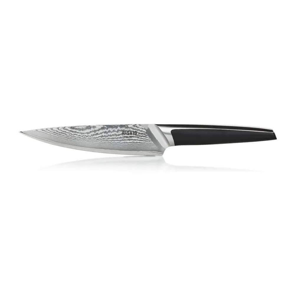 New RISVIG Design Acutus Damaskus Urtekniv