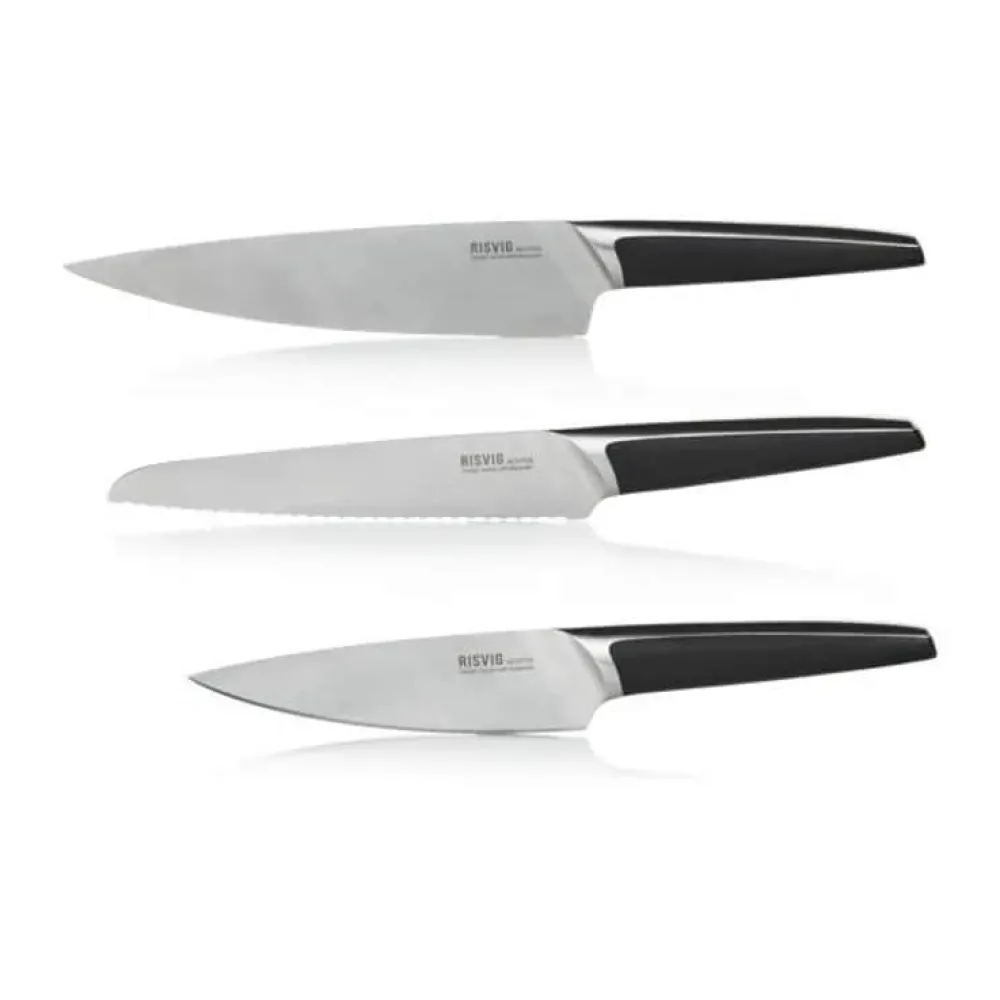 Sale RISVIG Design Acutus Knivsæt - 3 stk.
