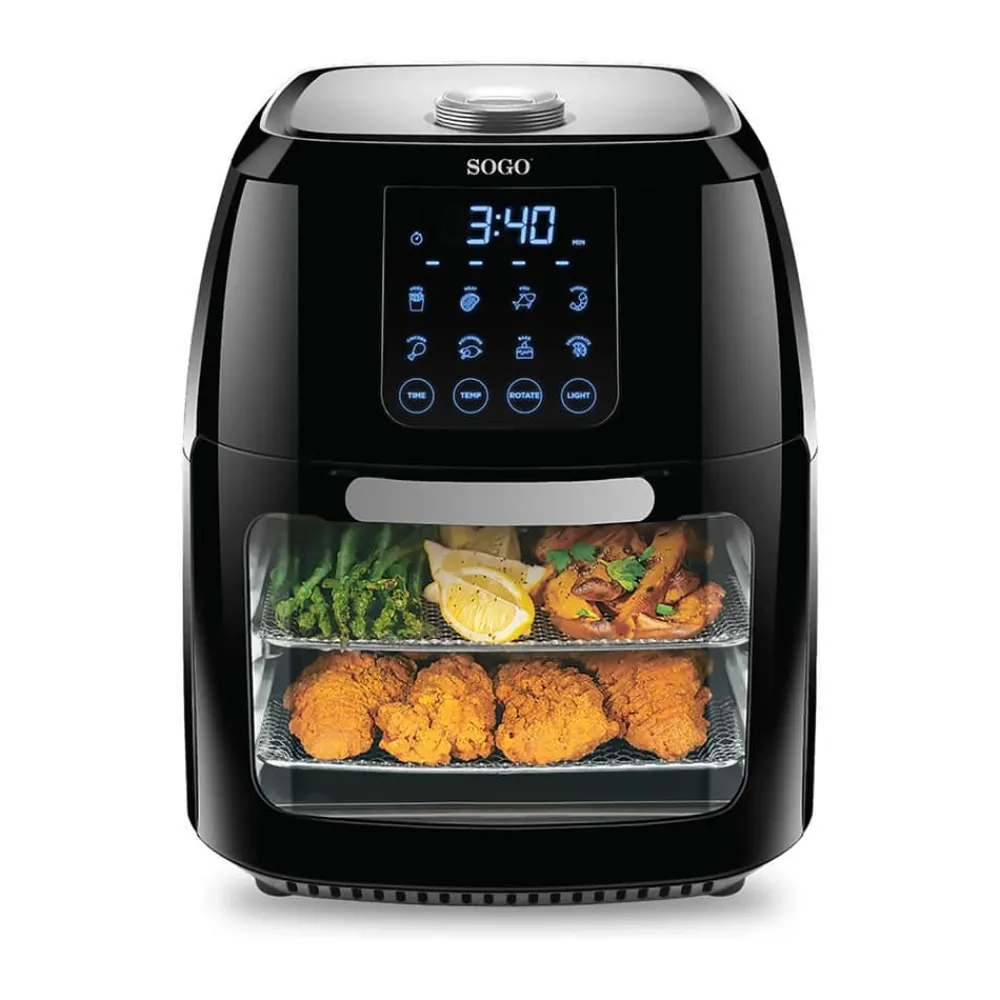 Hot Sogo Airfryer m. rotisseri