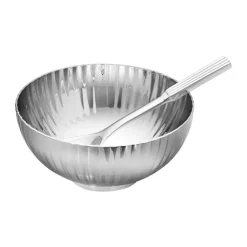 New Georg Jensen Bernadotte Saltkar og Ske