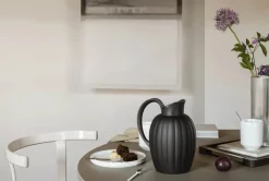 New Georg Jensen Bernadotte Termokande m. trykknap