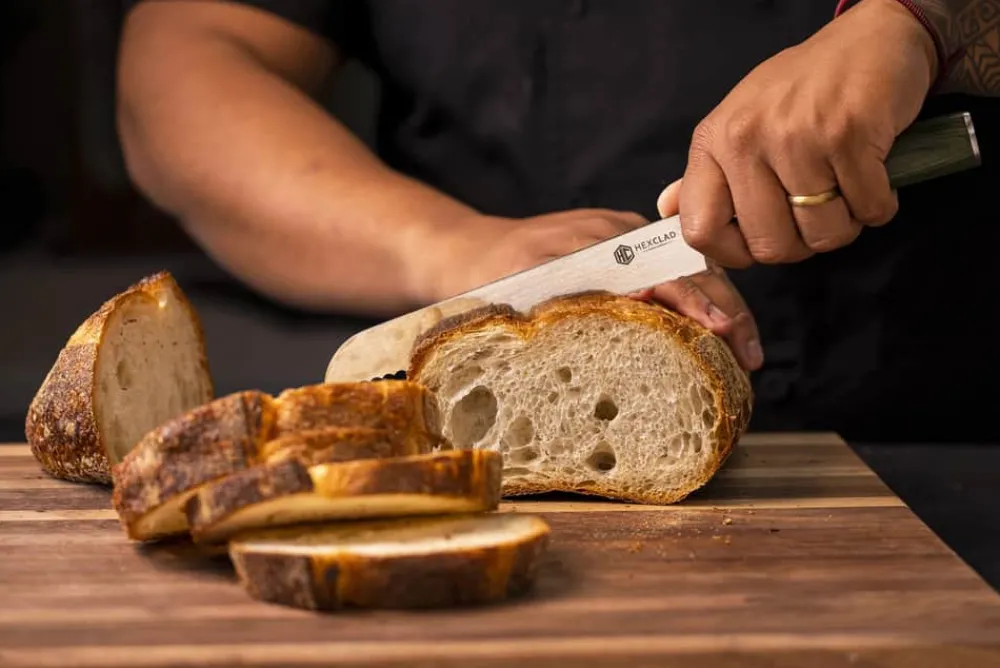 Discount Hexclad Brødkniv