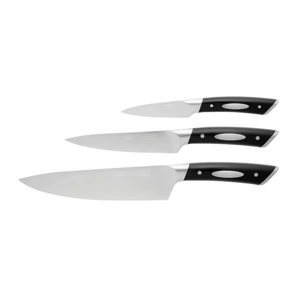 Discount Scanpan Classic Knivsæt - 3 dele