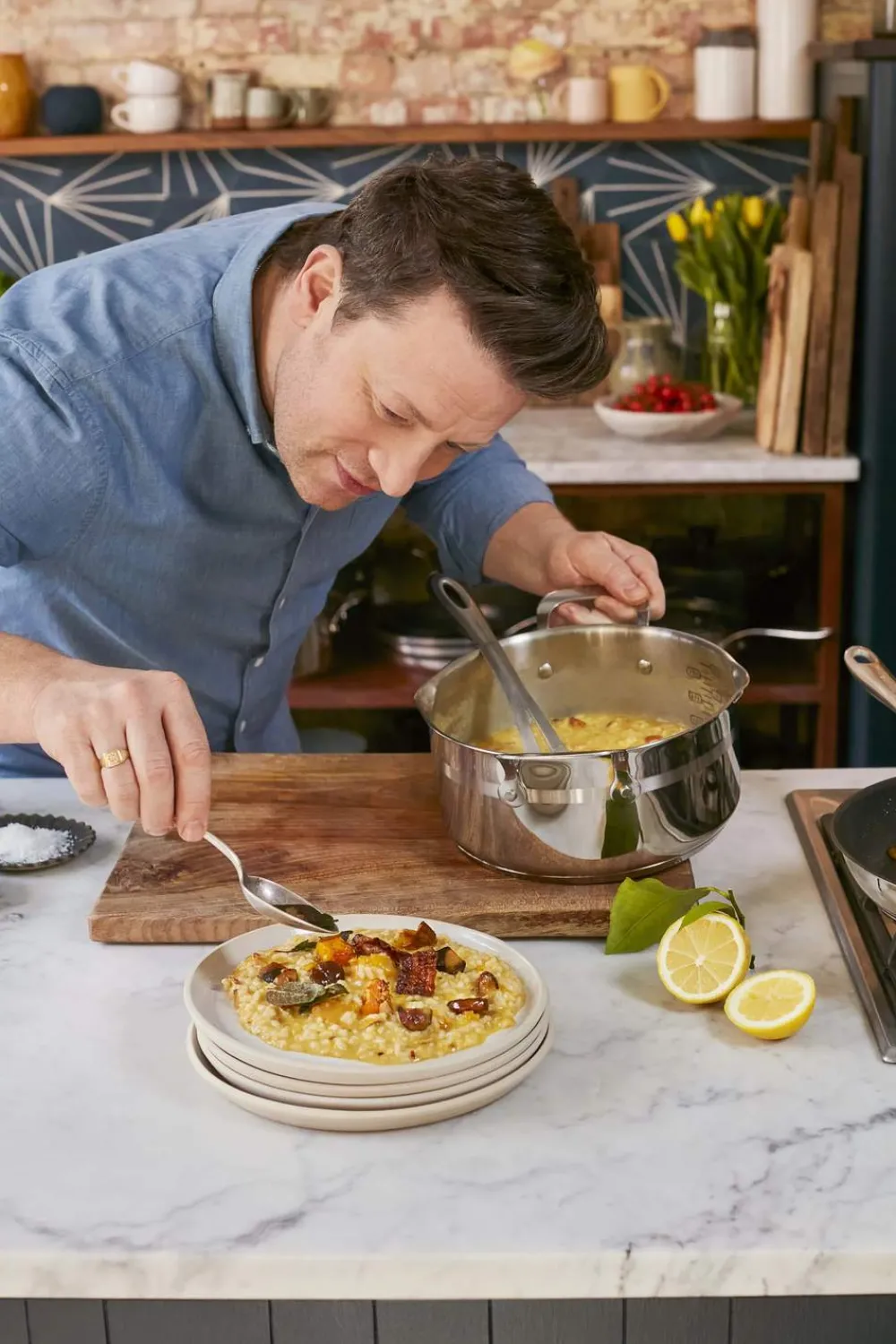 Hot Jamie Oliver by Tefal Cook Smart Grydesæt - 7 dele