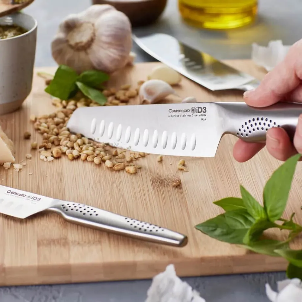 Best THE CUSTOM CHEF™ Cuisine::pro® Santoku Knivsæt - 3 dele