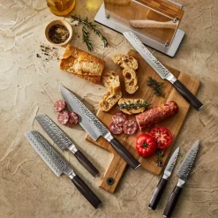 Sale THE CUSTOM CHEF™ Damashiro® EMPEROR Shi Knivblok - 7 dele