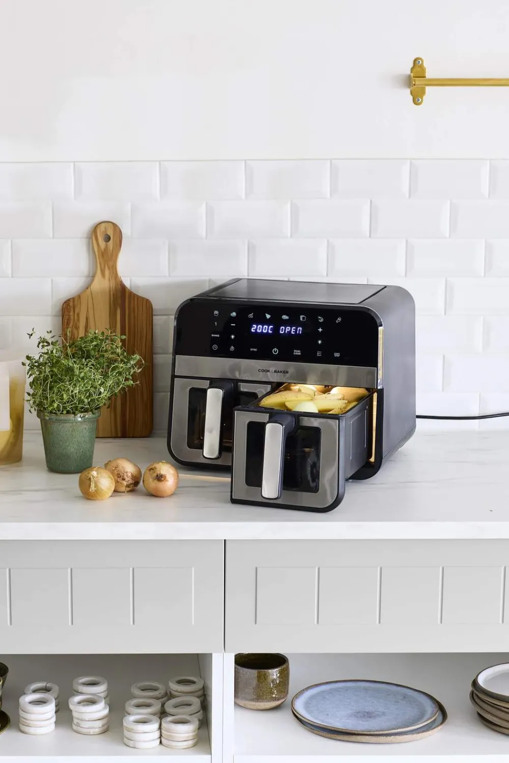 Cook & Baker Dobbelt Airfryer