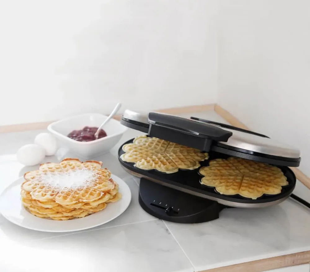 Clearance Cook & Baker Dobbelt Vaffeljern