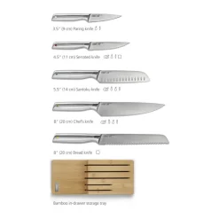 Clearance Joseph Joseph Elevate Knivblok - 6 dele