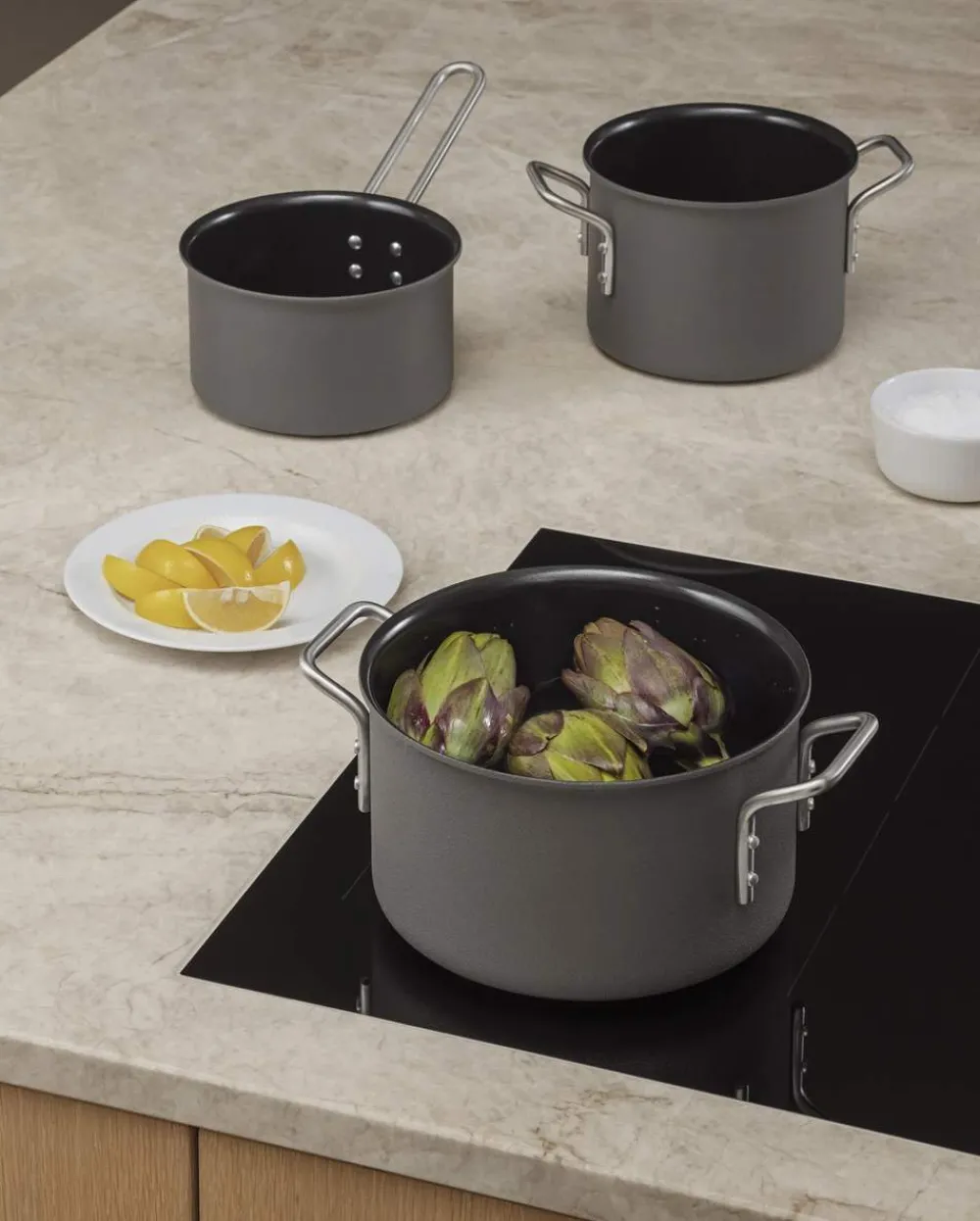 Hot Eva Trio Grey Line Kasserolle