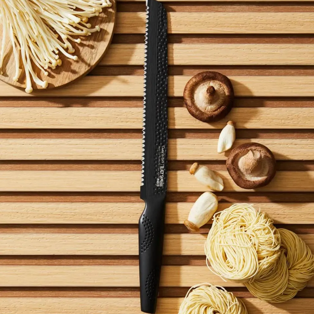 Best THE CUSTOM CHEF™ iD3® BLACK SAMURAI™ Brødkniv