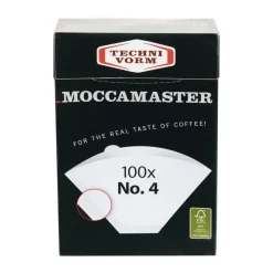 New Moccamaster Kaffefilter Nr. 4 - 100 stk.