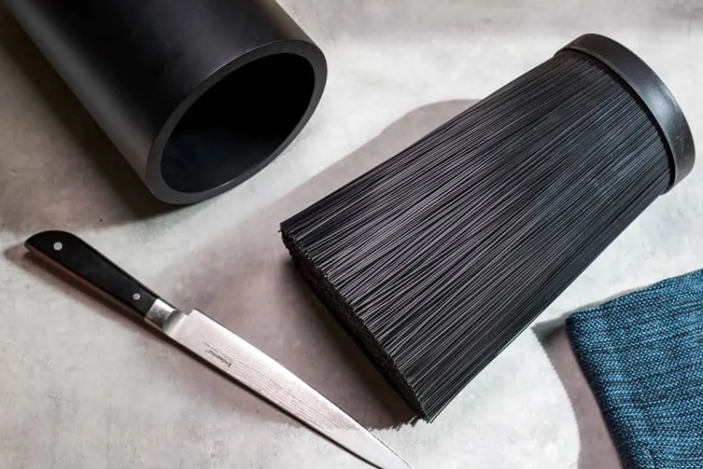 New Endeavour Knivblok Sort