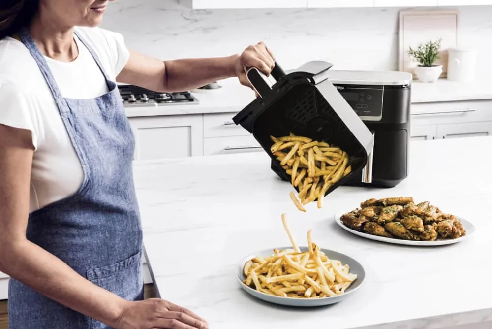 Best Ninja Max Dual Airfryer m. termometer