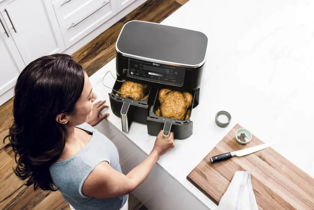 Best Ninja Max Dual Airfryer m. termometer