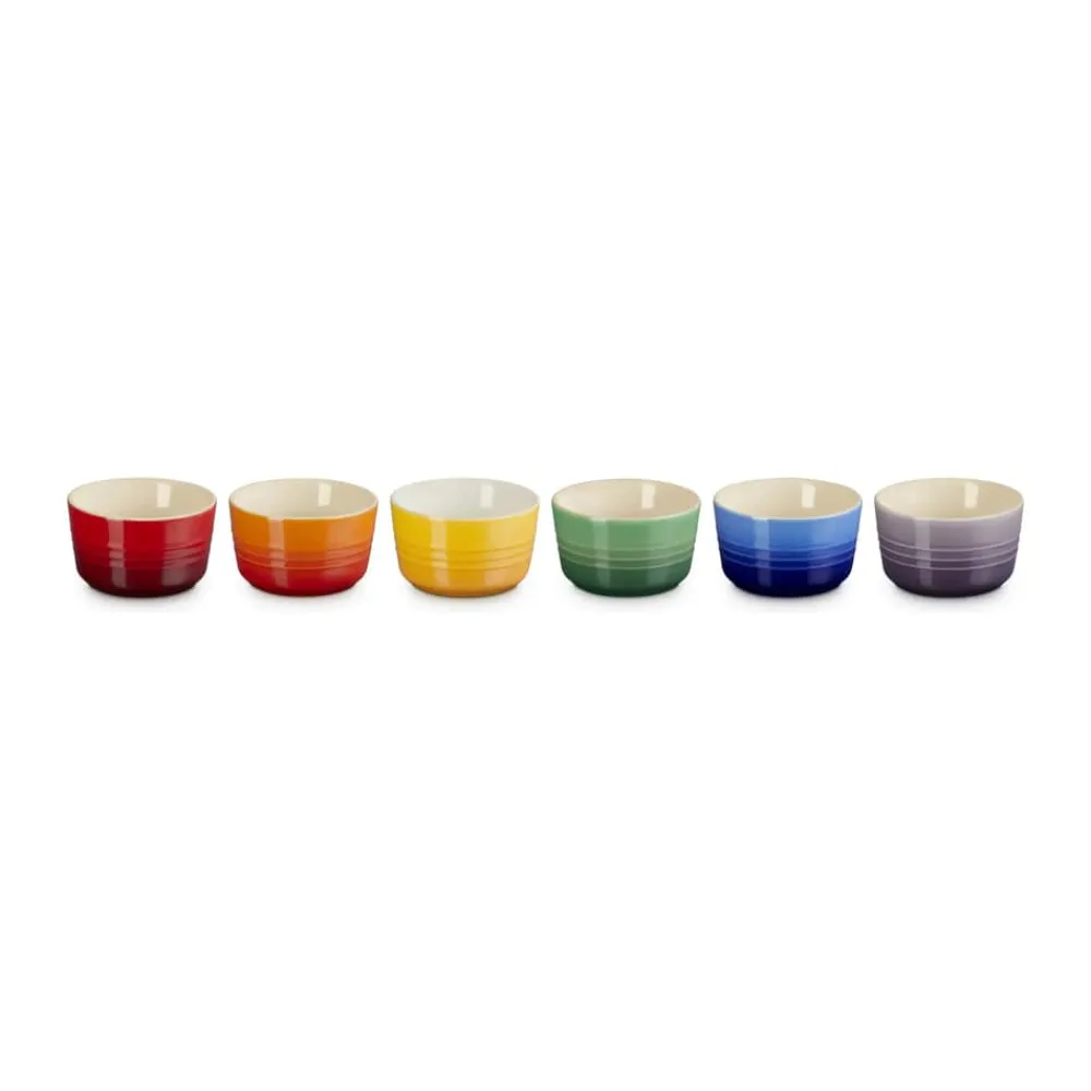 Clearance Le Creuset Rainbow Ramekiner - 6 stk.