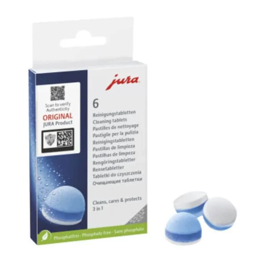 Clearance JURA Rensetabletter - 6 stk.