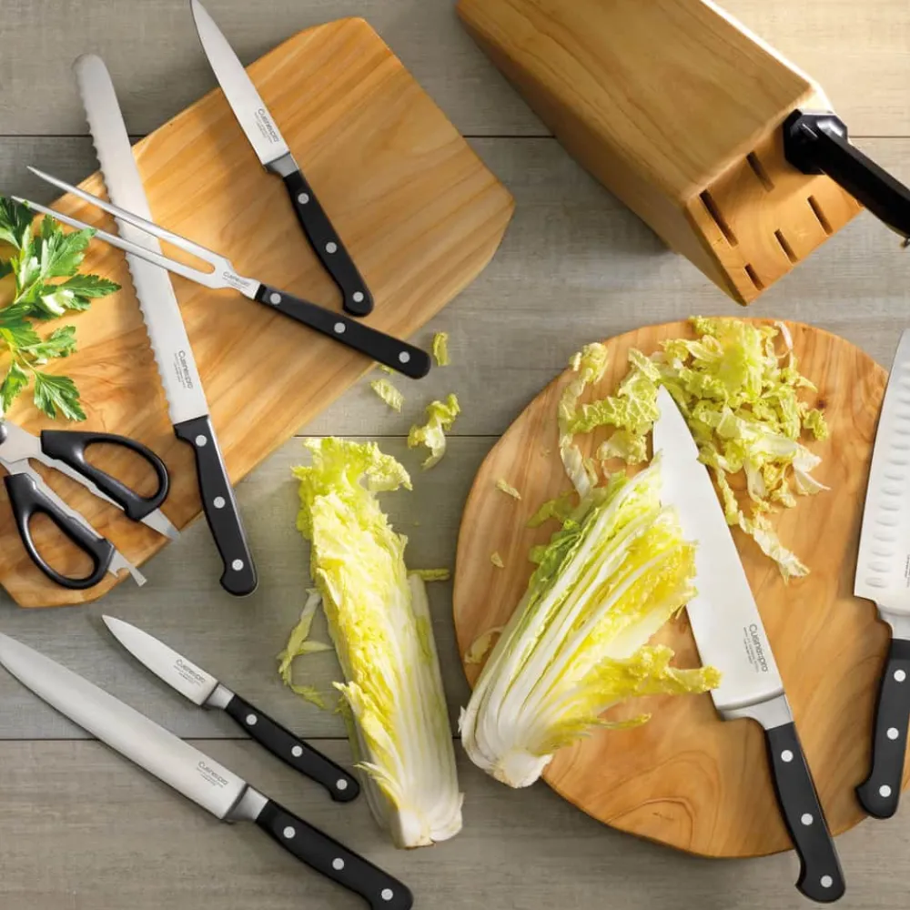 Discount THE CUSTOM CHEF™ Sabre™ Knivblok - 9 dele