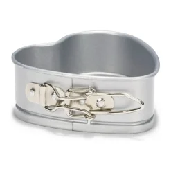 New Patisse Silvertop Bageform - Hjerte
