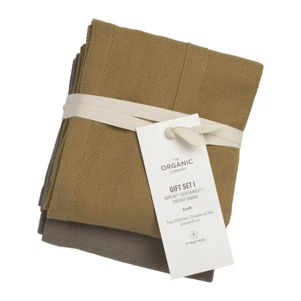 The Organic Company Viskestykke - 2 stk.